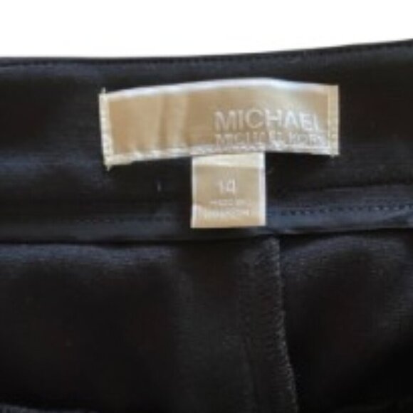 NWT Michael Kors Black Core of Kors Pants 14 - Picture 2 of 4